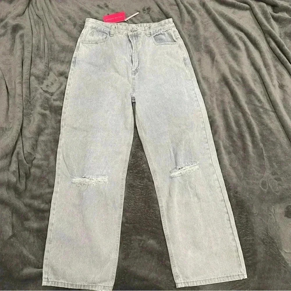 Beginning Boutique‎ sz 14 wide leg jeans